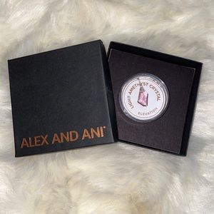 Alex and Ani Light Amethyst Crystal Swarovski
